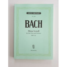 Partition Messe De Bach En H-Moll Bwv 232