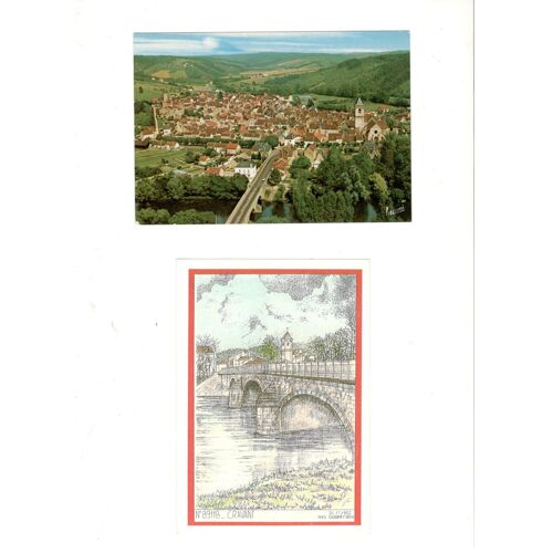 2 Cartes De Cravant - Yonne