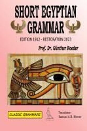 Short Egyptian Grammar