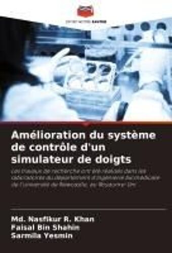 Amélioration Du Système De Contrôle D'un Simulateur De Doigts
