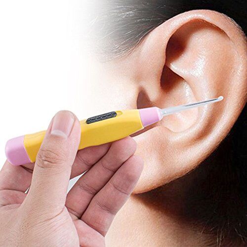 Yarui-World® 1x Pro Lumière Cure Curette Oreille Électrique Nettoyage Conduit Auditi Cerumen 