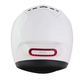 Cosmo Connected Feu Additionnel Pour Casque Moto Adhesif Usb - Blanc Brillant