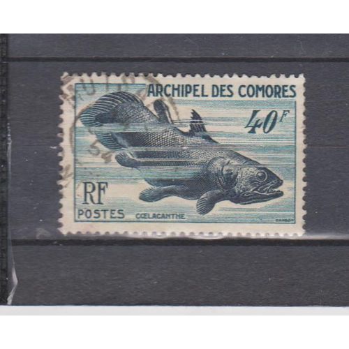 N° 13 Timbre Comores Oblitere De 1954 Cote : 25 €
