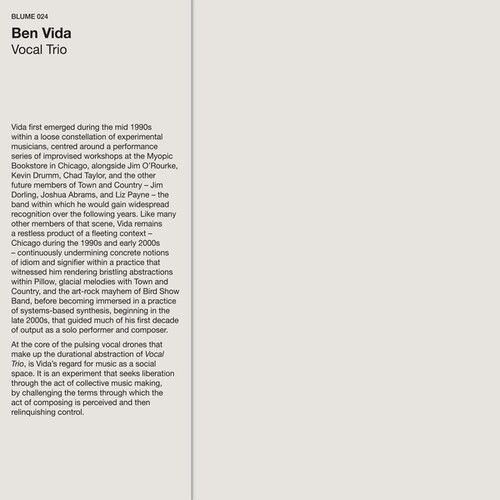 Ben Vida - Vocal Trio [Vinyl Lp]