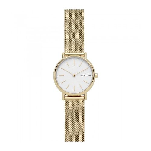 Skagen Montre Doré Analogique Femmes Signatur Skw2693