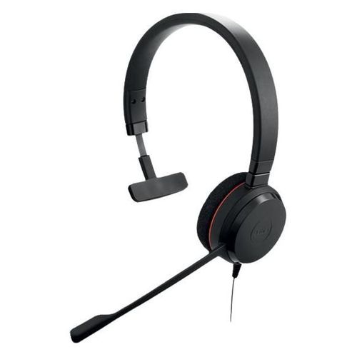 Jabra Evolve 20SE UC mono - Micro-casque - sur-oreille - filaire - USB-C, USB-A - isolation acoustique - Certifié Alcatel-Lucent, Certifié Avaya, Certifié pour Microsoft Teams, Cisco Certified...