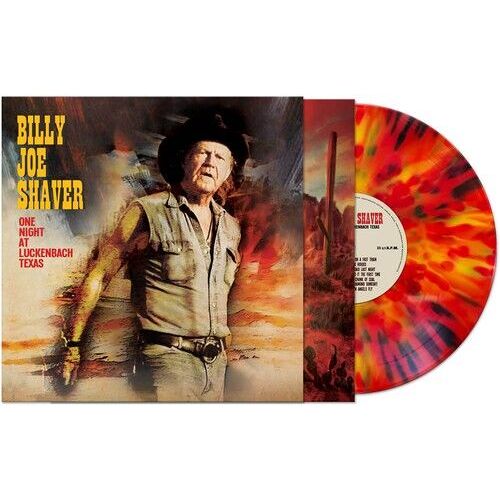 Billy Joe Shaver - One Night In Luckenbach Texas [Vinyl Lp] Black, Colored Vinyl, Red, Yellow