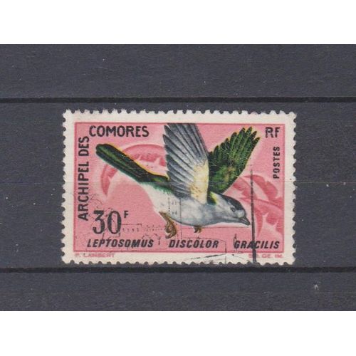 N° 44 Timbre Comores Oblitere De 1967 Cote : 15 €