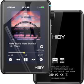 Hamiltion-Lecteur Mp3 R3 Ii Avec Bluetooth 5.1 Mqa Dsd Pcm Prend En Charge Tidal Qobuz Hi Res Audio 4,4 Mmbal 2 To De Mémoire Étendue (Version 2025)