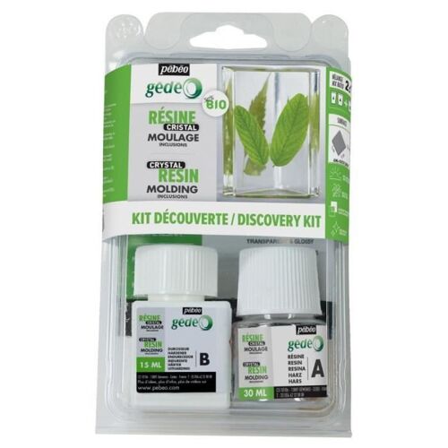 Kit Résine De Cristal Bio - 45 Ml
