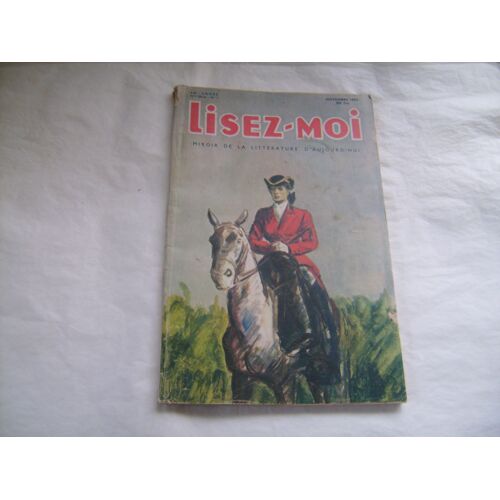 Lisez-Moi Nouvelle Série N°1 - 48è Année - Novembre 1952