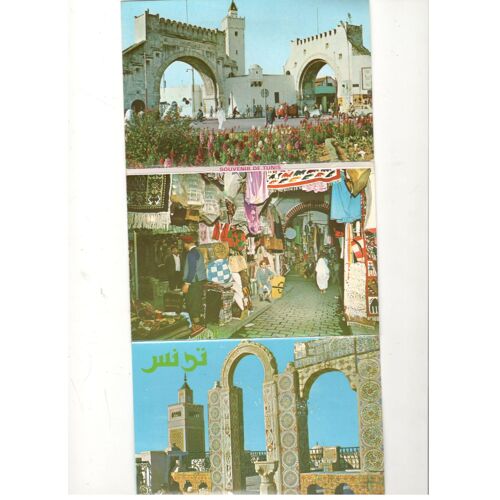 Dépliant 10 Cartes Postales Tunis