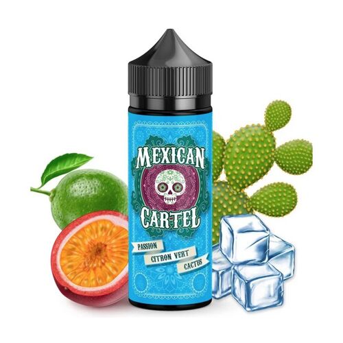 Passion Citron Vert Cactus 100ml e-liquide Mexican Cartel + 1 Booster 10ml Born to Vape - Vapoteur . com spécialiste en Liquide et Cigarette electronique