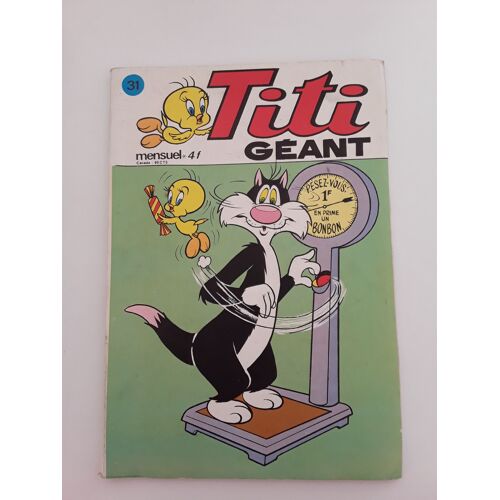 Titi Géant Numéro 31 Vintage 1976