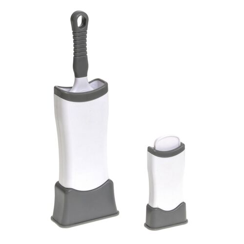 Lot de 2 brosses pour vêtement spécial attrape poils