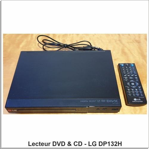 LG DP132H - Lecteur DVD, CD & USB.