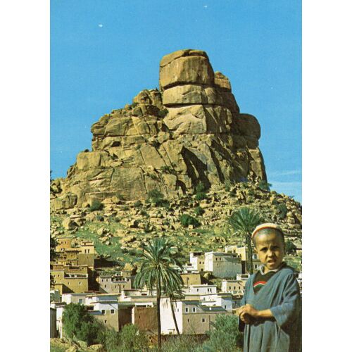 Cpa Xx Eme Siecle N° 383 - Le Maroc Pittoresque - Tafraout - Le Rocher D'agard Oudad - 10.50 Cm X 15 Cm
