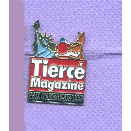 Pins Course Chevaux Prix D'amerique 1993 Ab673