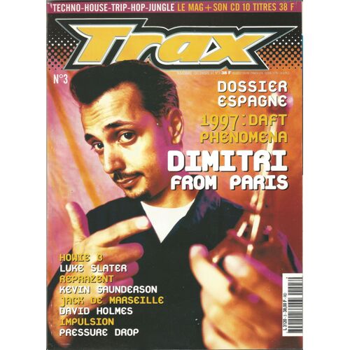 Magazine Trax # 3 +Cd 10 Titres