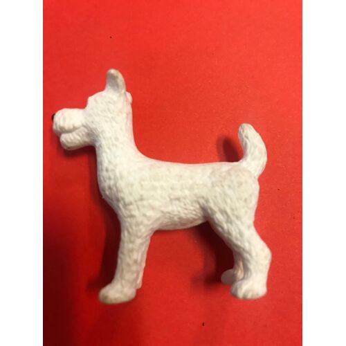 Figurine Milou - Tintin Et Milou - Hergé - Mcdonald S - Pvc 5x5 Cm