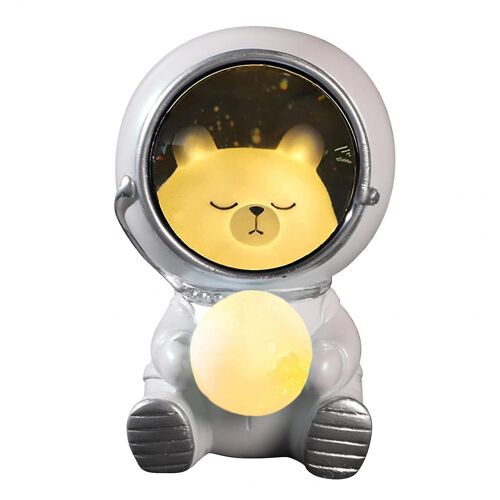 Astronaut Night Light, Galaxy Guardian Spaceman Night Light, Led Astronaut Shaped Resin Warm Desk Lamp