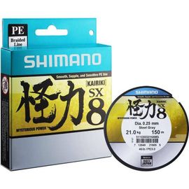 Tresse Shimano Kairiki - Gris - 150m