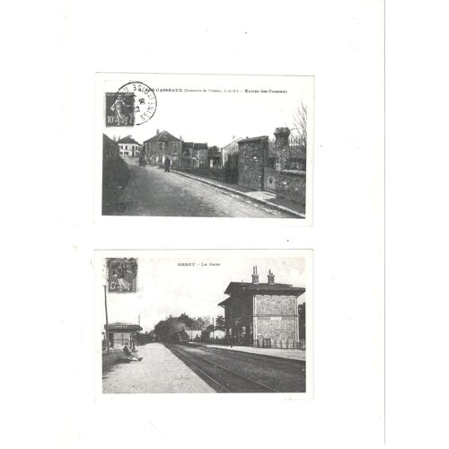 4 Cartes Avis Immobilier Vues Anciennes De L'essonne