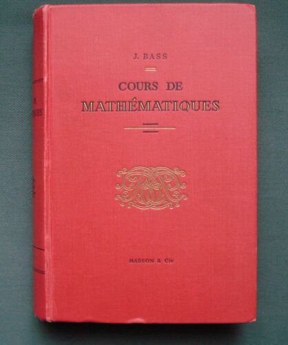 Cours De Mathématiques