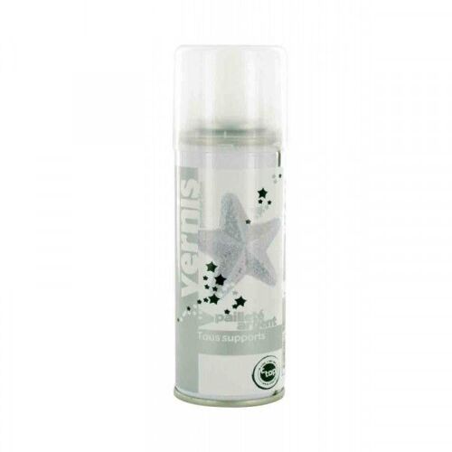 Vernis De Protection Finition Pailleté Argent - Tous Supports - 125ml