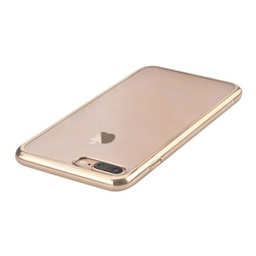 Cover Glimmer Retro Flessibile Per Iphone 7 Plus Champ Gold
