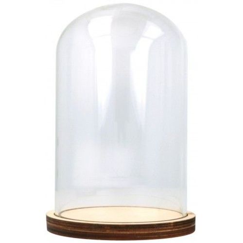 Cloche En Verre - 9x13 Cm