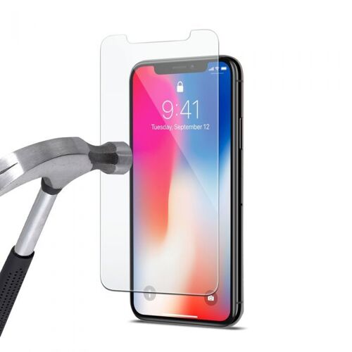 Protection écran pour iPhone X / iPhone 10, Verre Trempé Ultra Clair et Résistant Film Protecteur D'écran en Verre Tempéré, Haute Transparence et Ultra Slim Dureté 9H