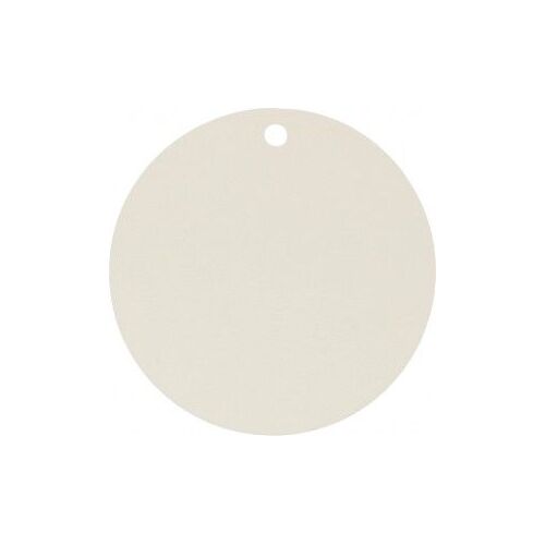 50 Étiquettes Blanches- 4,5 Cm