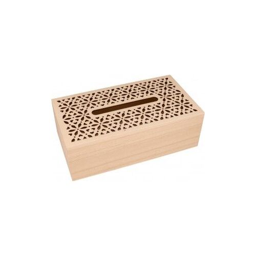 BOITE À MOUCHOIRS - 25,5X8,5X14 CM - BOIS ARTEMIO