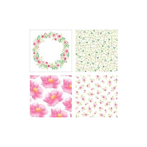 4 Feuilles Calque Au Jardin - 95gr/M2