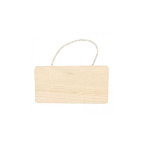 Plaque De Porte 21x11 Cm Bois
