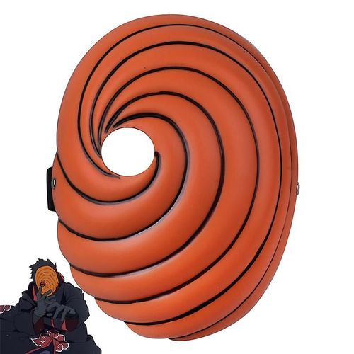 Naruto Obito Uchiha Akatsuki Tobi Obito Cosplay Masque Halloween Fête Masque Déguisement Accessoires