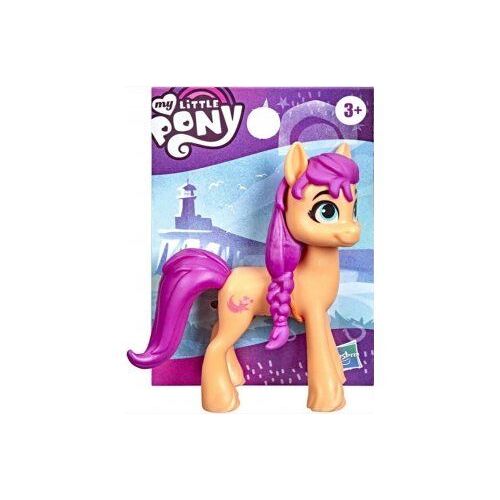 Coffret My Little Pony - Poney Orange Sunny Starscout 8 Cm - Set Petit Poney + Carte Tigre