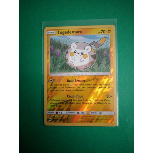 togedemaru - 53/149 reverse - carte pokmon soleil et lune - vf | Rakuten