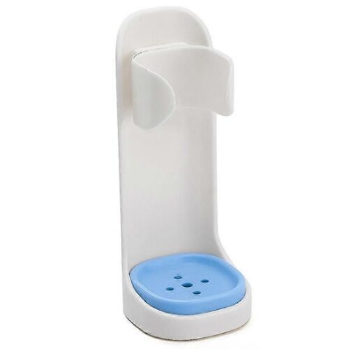 Porte-brosse à dents électrique en plastique Support de brosse à dents mural Étagère de rangement peu encombrante Accessoires de salle de bain 3