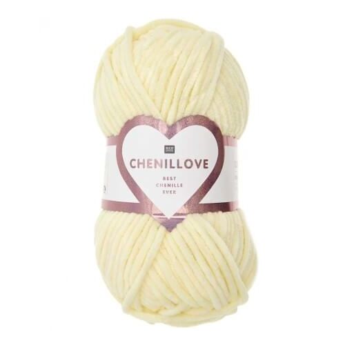 Découvrez Le Confort Et La Douceur De La Pelote Velours Creative Chenillove 100gr De Rico Design 03 Jaune