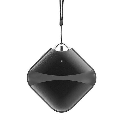Purificateur d'air Mode Personnel Portable Mini Portable Suspendu Cou Voiture Sortie D'air Clip 5000W Ion Négatif Purificateur Noir