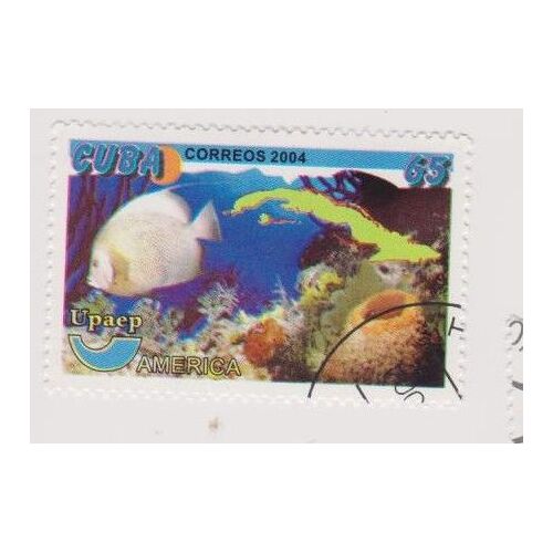 Timbre Cuba Poisson America 65
