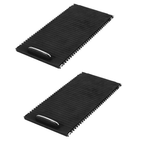 2pcs Voiture Intérieure Console Centrale Intérieure Couverture De Store Enrouleur Pour C-Calss W204 S204 Classe E W212 S212 A20468076079051