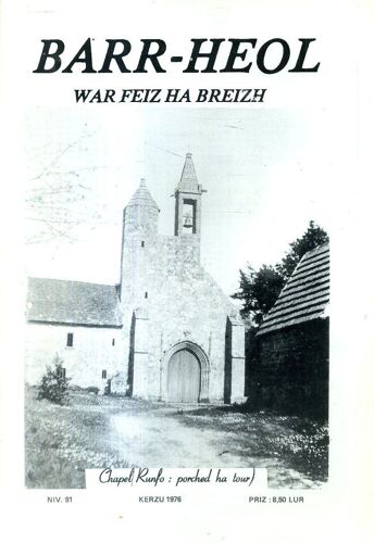 Barr Heol War Feiz Ha Breizh 91