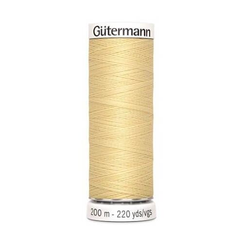 Fil À Coudre 100% Polyester 200m - Gütermann 325 Jaune