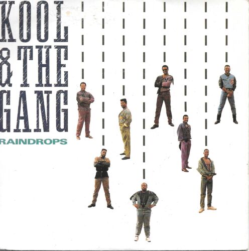 Kool & The Gang : Raindrops / Amore, Amore [Vinyle 45 Tours 7"] 1989