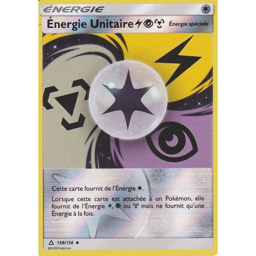 Carte Pokémon Énergie Unitaire - Soleil Et Lune 5 Ultra Prisme - 138/156 Neuve - Fr