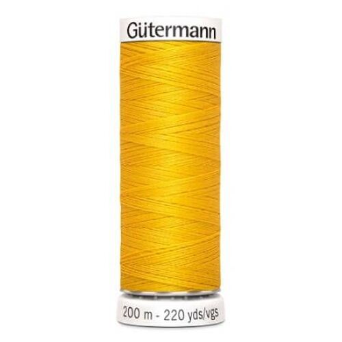 Fil À Coudre 100% Polyester 200m - Gütermann 106 Jaune
