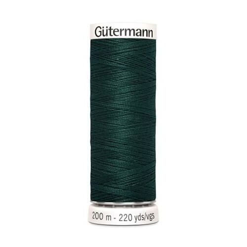 Fil À Coudre 100% Polyester 200m - Gütermann 018 Vert